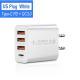U.S. And European 3USB Mobile Phone Adapter