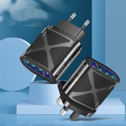 Fast Mobile Phone Charger With Multiple
