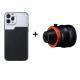 Mobile phone lens protective shell