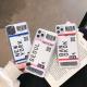 Boarding pass phone case