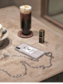 Compatible with Apple , Mobile phone case with diagonal chain
