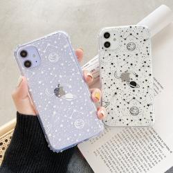 Line Universe Planet Mobile Phone Case