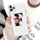 Flower alphabet mobile phone case