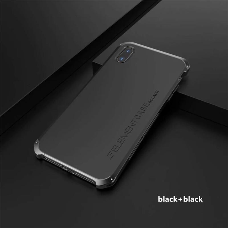 Metal frosted mobile phone case
