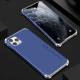 Metal frame hard shell frosted mobile phone shell