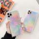 Transparent laser phone case