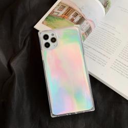 Transparent laser phone case