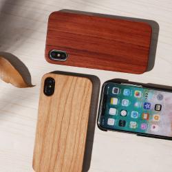 Compatible with Apple , Cherry wood phone case