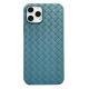 Dark green woven mobile phone case