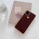 Luxury plating love phone case