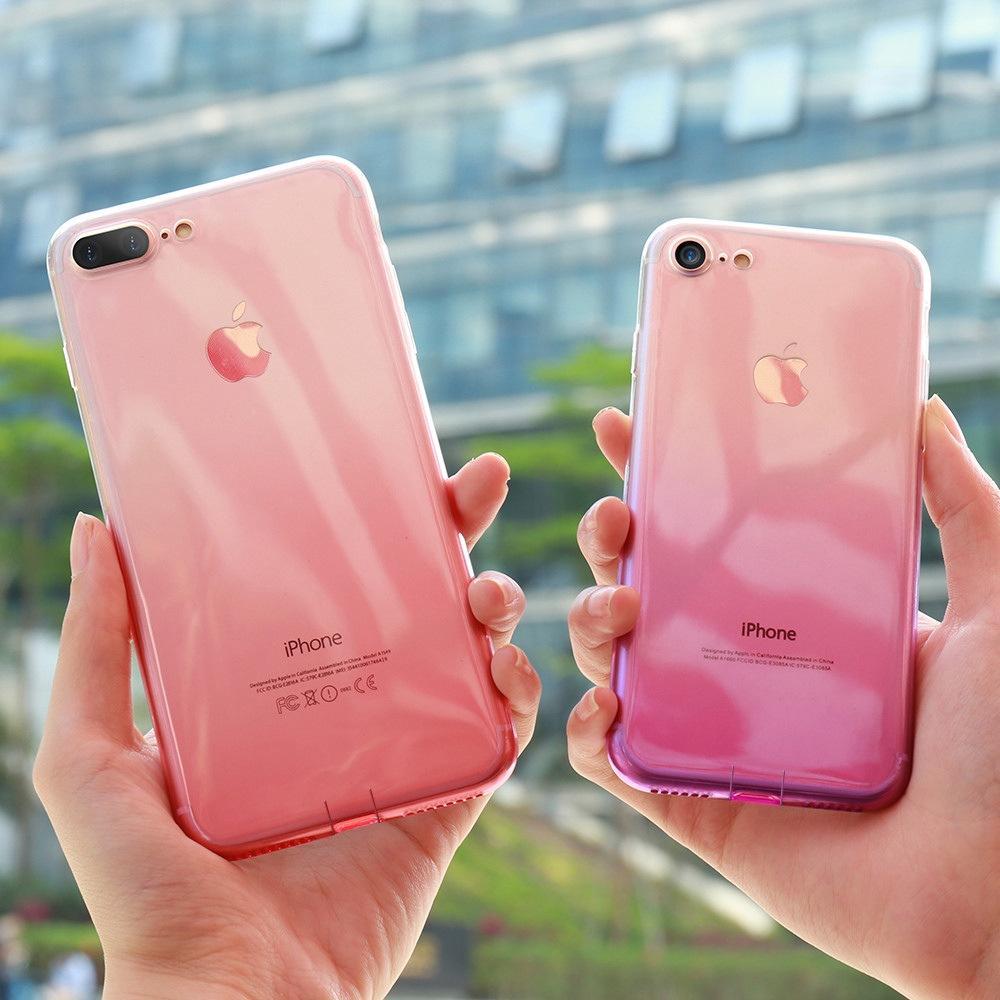 Compatible With Gradient Soft Shell Phone Case