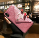 Net red with the female paragraph diagonal span for silicone card packageStyle: wallet Material: PU Style: Japanese and Korean style Popular elements: sequin card pack