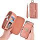 Compatible with Apple, Multifunctional fashion zipper bag iPhoneX phone case