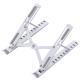 New lift cooling base portable 10 position desktop plastic folding bracket