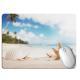 Wishing Bottle Summer Beach Holiday Wind Mouse Pad Beach
