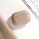 Protective Cover Earphone Genuine Leather Lychee Pattern Leather Case