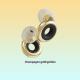 Outer Noise-reduction Ear Plugs Super Soundproof Gold-plated