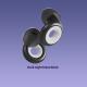 Outer Noise-reduction Ear Plugs Super Soundproof Gold-plated