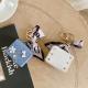 Korean Style Silk Scarf Earphone Bag