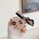Korean Style Silk Scarf Earphone Bag