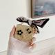 Korean Style Silk Scarf Earphone Bag