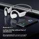 New Air Conduction Bluetooth Headset Open Bone Conduction Concept Non In-ear Sports Headset