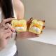 Cartoon Toast Small Corgi Suitable For Bluetooth Wireless Earphone Case