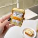 Cartoon Toast Small Corgi Suitable For Bluetooth Wireless Earphone Case