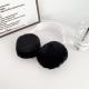 Plush Solid Color Leopard Print Head-mounted Headphone Case