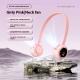Bladeless Halter Fan Usb Portable Charging Digital Display