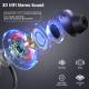 Digital Display Waterproof Sports Q38 Ear-mounted In-ear Noise Reduction Stereo Bluetooth Earphone