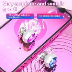 For Women Only Bluetooth Headset Ear-mounted Single-ear Support Voice Control