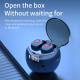 J12 Real Wireless TWS Bluetooth Headset Three Real Power Display Cute Ball Shape