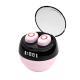 J12 Real Wireless TWS Bluetooth Headset Three Real Power Display Cute Ball Shape