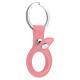 AirTag Protective Case, Location Tracker Leather Case, PU Anti-theft Device Keychain Pendant