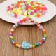 Mobile Phone Chain Candy Color Love Acrylic Beads Short Mobile Phone Lanyard Women