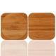 Bamboo Square Mobile Phone Wireless Fast Charging Charger