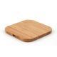 Bamboo Square Mobile Phone Wireless Fast Charging Charger