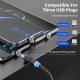 Mobile Phone Charging Three-in-one Magnetic Data Cable