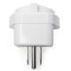 U.S. To Europe And Germany Standard Ground Wire Conversion Plug With Embedded Round Feet