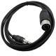 Computer TV Mobile Phone MP3 Audio And Video Cable DIN7P