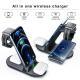 Compatible with Apple, Four-in-one Wireless Charger Mobile Phone IWatch Headset