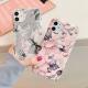 Compatible with Apple , Vintage flower leaf phone case