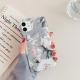 Compatible with Apple , Vintage flower leaf phone case