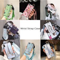 Wrist strap phone case