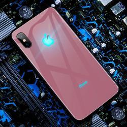Glowing glass phone case