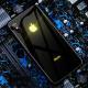 Glowing glass phone case