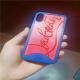 Red bottom rivet phone case