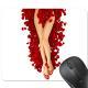 Sexy red lips rubber non-slip mouse pad table mat game mat