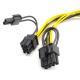Graphics Power Cord 6P To Dual 8P 6P To 62 Graphics Power Cord